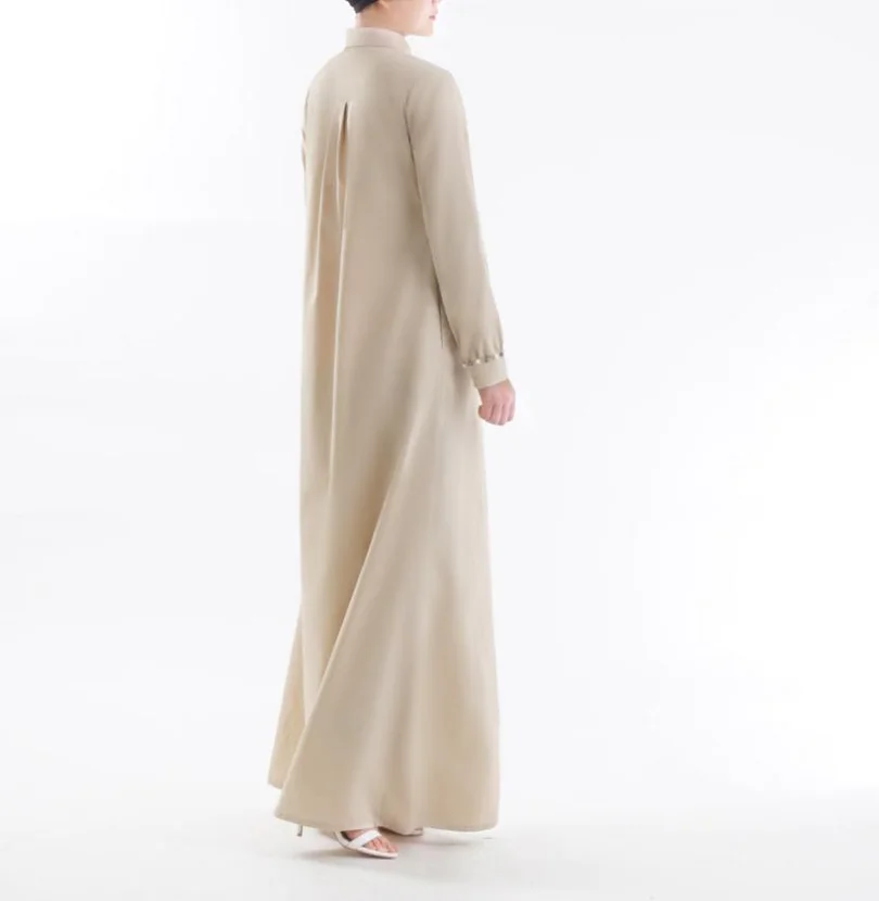 Мусульманское платье для взрослых с бисером и оборками Абая арабское