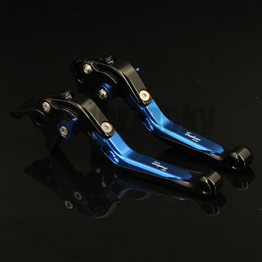 Для Yamaha YZF 1000R YZF1000R Thunderace все годы синий + черный Мотоцикл CNC аксессуары