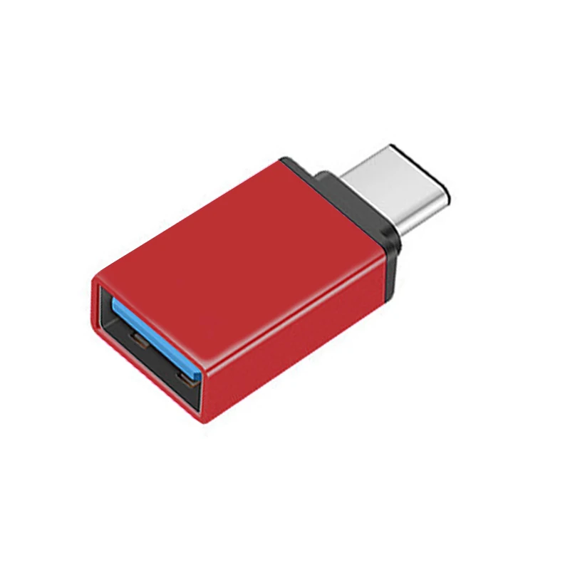Адаптер конвертер Type C к USB 3 1 5 Гбит/с портативный для мобильного телефона