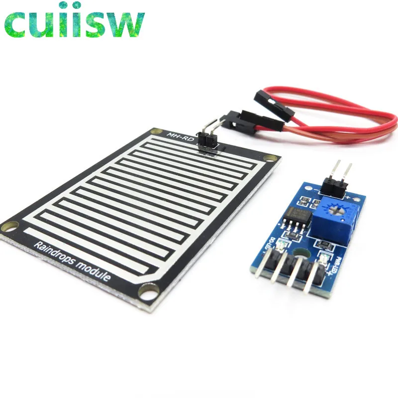 5 шт. модуль измерения влажности и дождя для arduino|snow/raindrops detection sensor module|humidity