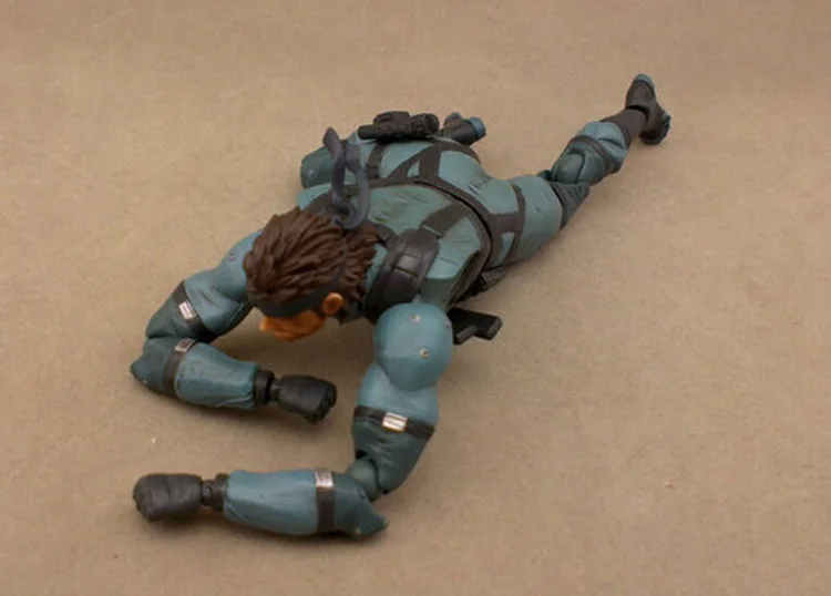 Crazy Toys METAL GEAR SOLID 2: SONS OF LIBERTY Figma 243 Snake MGS2 Ver. ПВХ фигурка Коллекционная модель игрушки