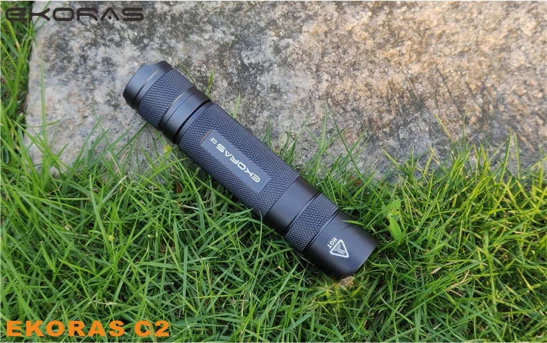 EKORAS C2 светодиодный вспышка светильник 18650 Cree XML2 высокое Мощность 1000lm лампа фонарь светильник Мощность Фул вспышка светильник 18650 Водонепроницаемый лагерь цикла