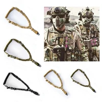 1pc high quality outdoor tactical a single point gun rope task safe ropes adjustable rifle gun strap belts
