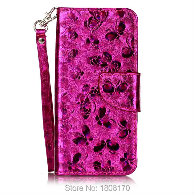 Butterfly Bling Wallet Leather Case For Samsung Galaxy S8 Plus S7 S6 Edge 2017 A3 A5 J3 J5 J7 A520 Card Stand Cover 100pcs | Мобильные