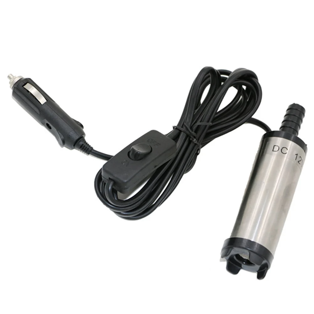 

Electric hydraulic pump 12v 38mm electric Oil Diesel Fuel Water Pump Car Camping Fishing Submersible Transfer Pump