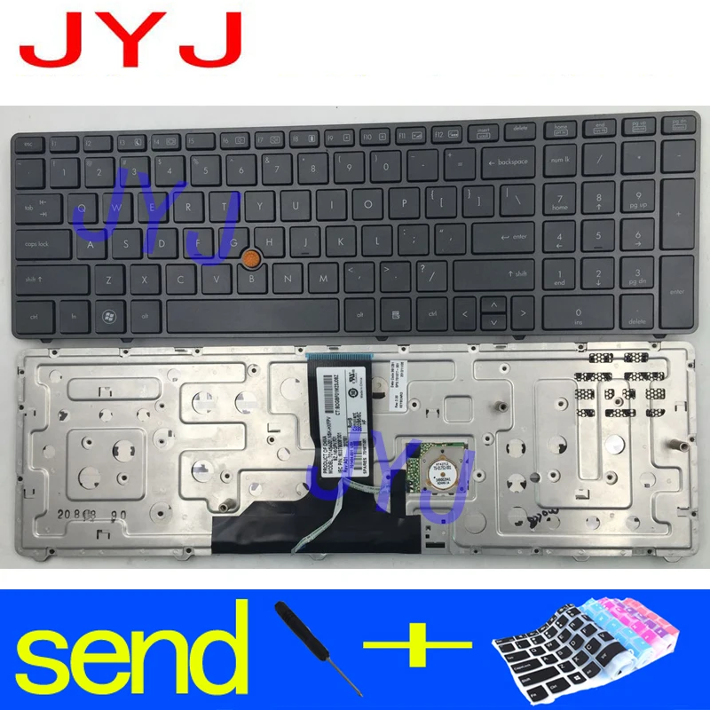 Новая клавиатура для ноутбука HP EliteBook 8760 8770 8770w|Клавиатуры замены| |