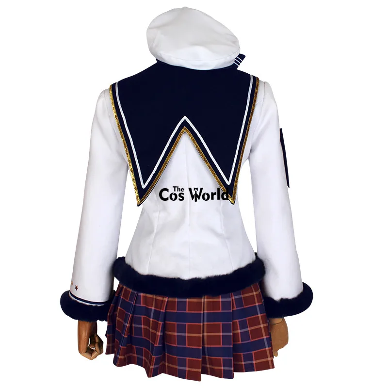 Love Live Sunshine Aqours Tsushima Yoshiko рождественское платье для хора Униформа наряд аниме