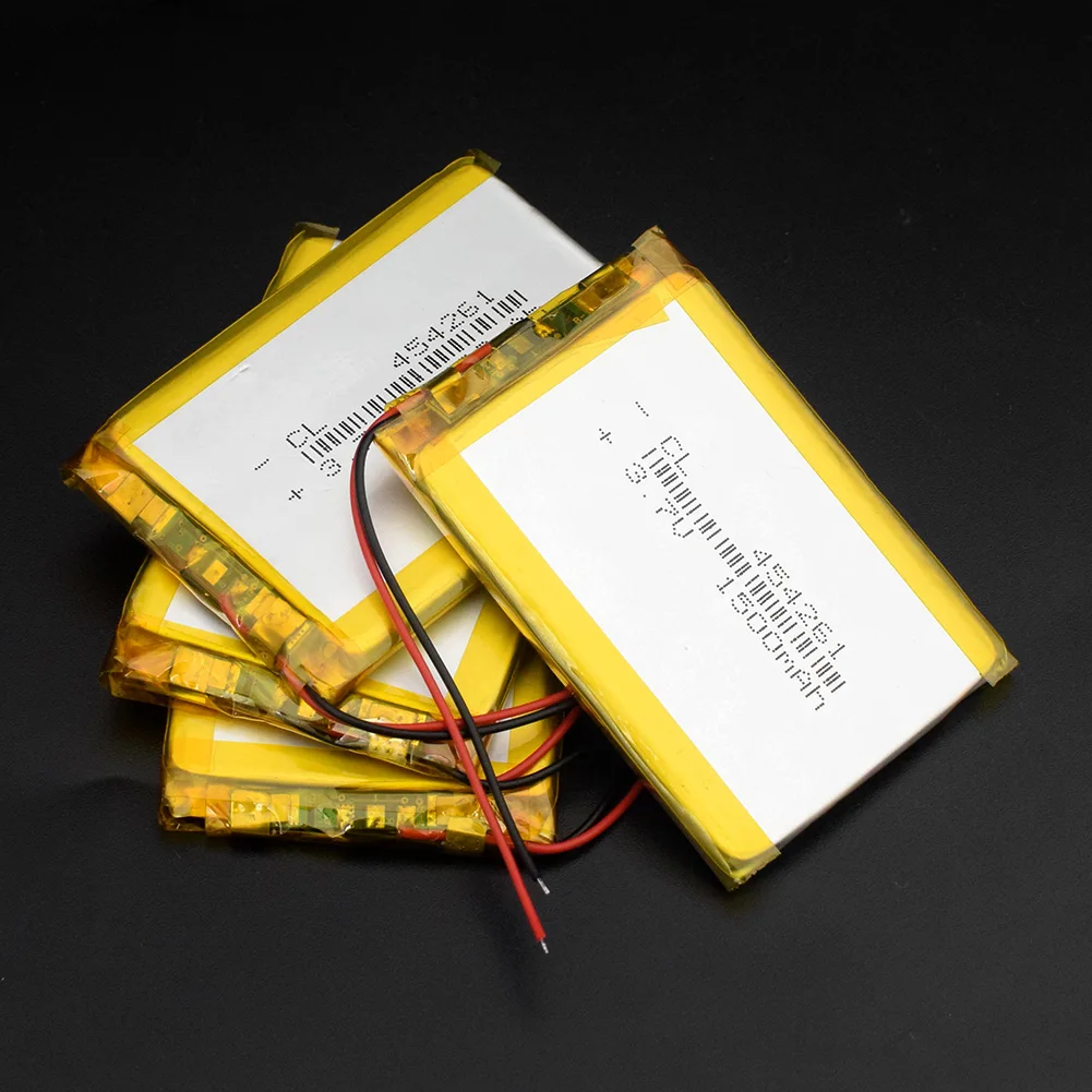 3,7 в Lipo MP5 Bluetooth динамик gps Bateria 454261 1500 мАч литий-полимерные аккумуляторы высокой мощности 61x42x4,5 мм