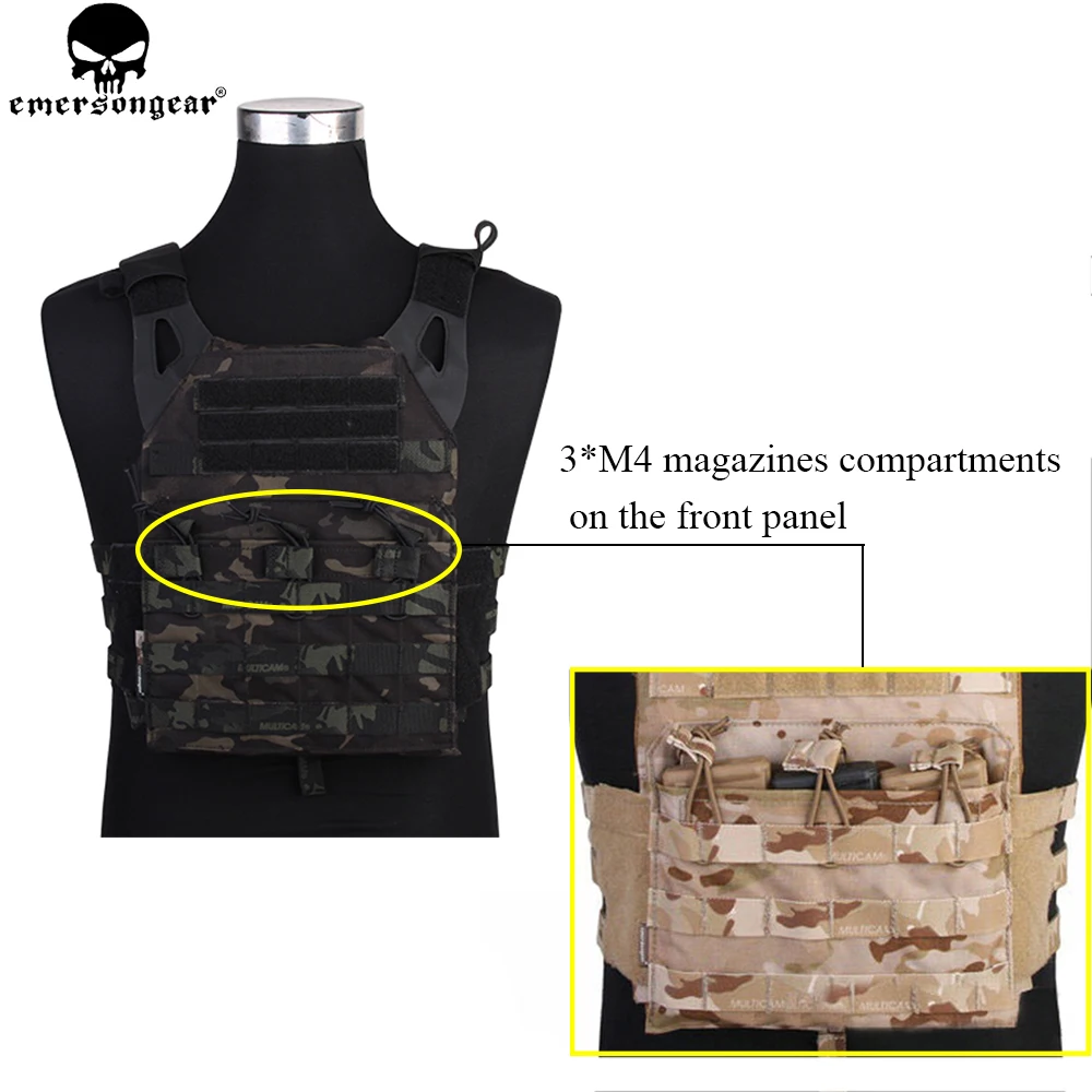 EMERSONGEAR JPC жилет Легкий MOLLE специальная пластина Перевозчик Охота легкий для