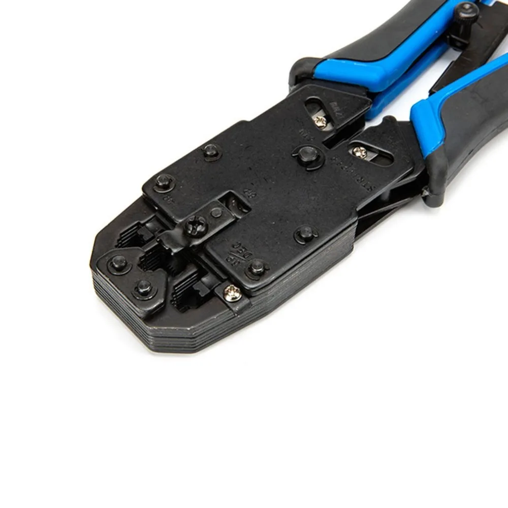 Профессиональный 4 P/6 P/8 P RJ-45 RJ-22 RJ-11 модульный обжимной инструмент сети