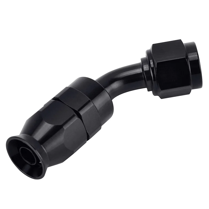 Многоразовый фитинг из ПТФЭ 45 градусов адаптер для шланга ПТФЭ|an fittings|fitting anadapter