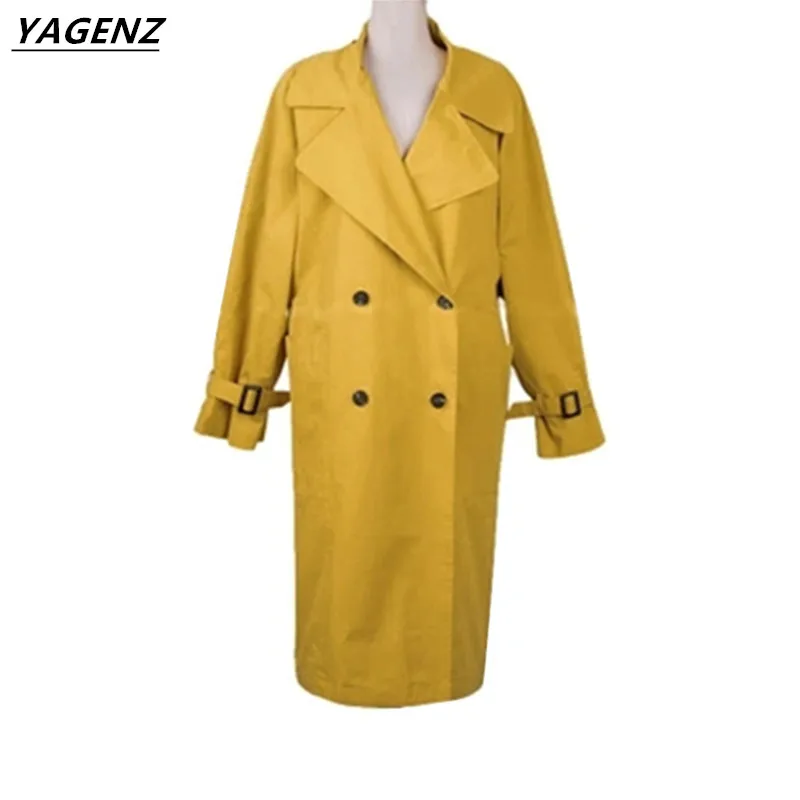 Ветровка женская до колена длинное тонкое пальто 2017 Весна Осень Корейская мода