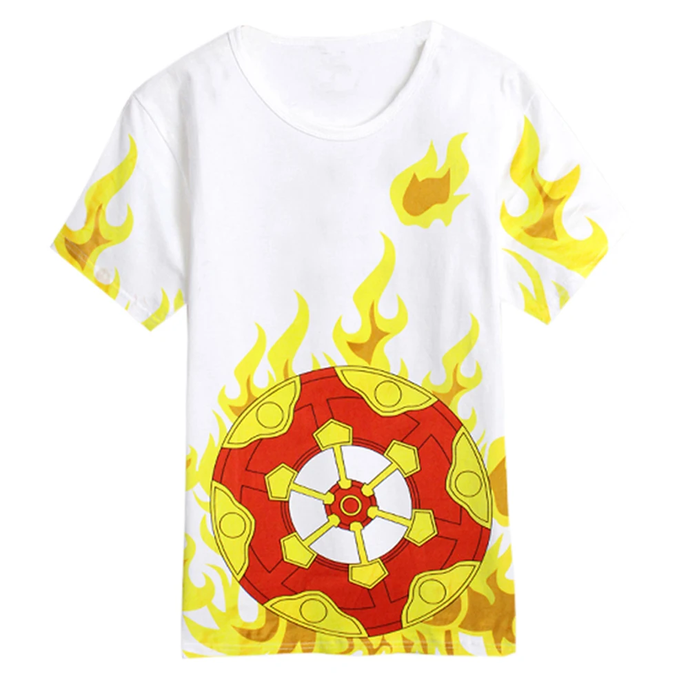 

Brdwn Rin-Ne Kyokai No Rinne Unisex Rinne Rokudo Cotton Short-Sleeved Tops Tee Shirt Cosplay T-Shirt