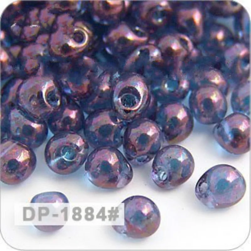 Taidian 3,4 мм бусиной фиолетовое золото блеск японский Стекло Seedbeads для Etsy магазин 5/10 г/лот