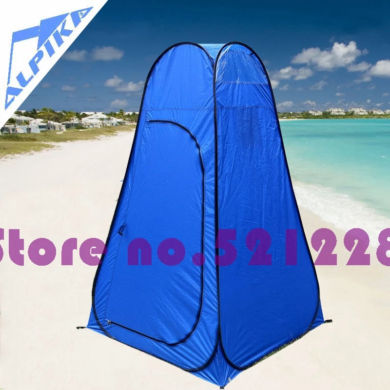 Privacy автоматический всплывающий портативный душевой подвижный Туалет часы птица