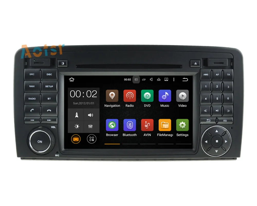 Android 2005 GPS навигация автомобильный радиоприемник стерео проигрыватель для MERCEDES