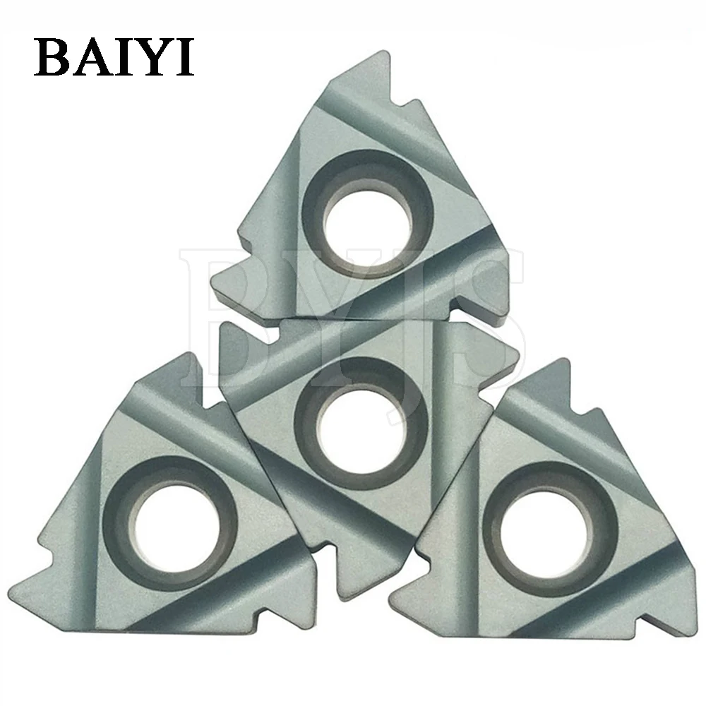 

10pcs 16ER 0.5/1.0/1.25/1.5/1.75/2.0/2.5/3.0/3.5 ISO LDA carbide inserts CVD coating cut steel and cast steel Special Offer