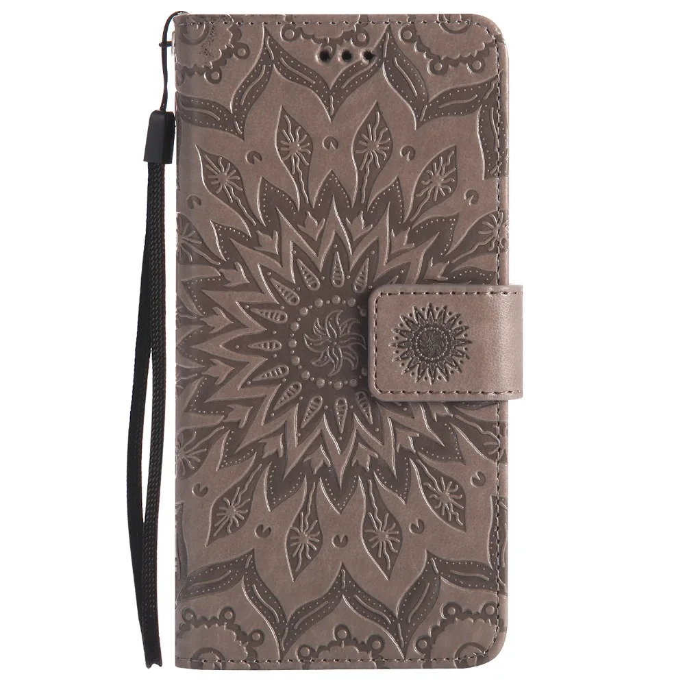 Кожаный чехол с рельефным изображением солнца для Sony X чехол-подставка Xperia F5121 Dual