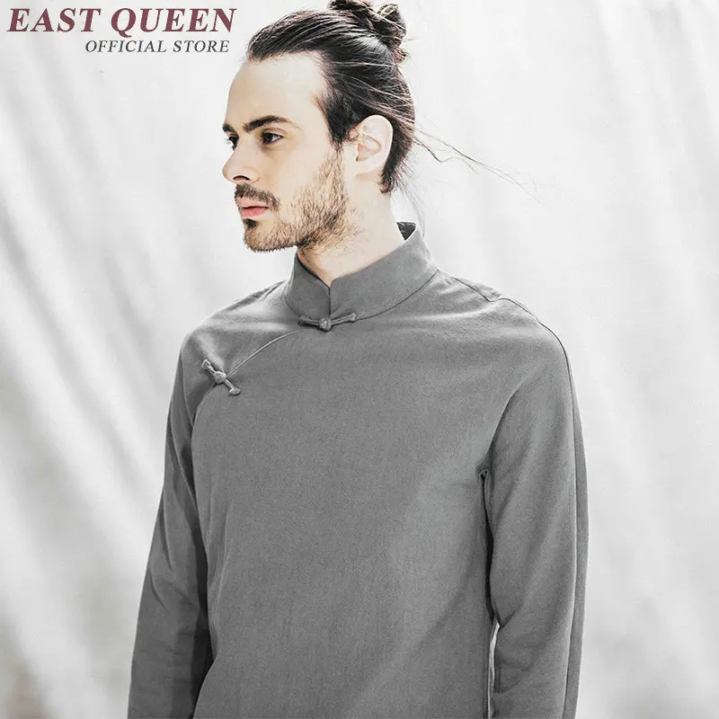 Традиционная китайская одежда Длинные рукава Китайский традиционный мужская