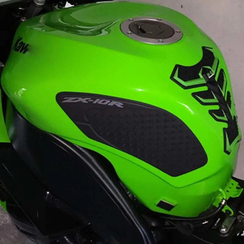 Tank Pad Protector Sticker Gas Knee Grip Traction Side Motorcycle For KAWASAKI ZX-10R ZX10R 2008-2010 | Автомобили и мотоциклы