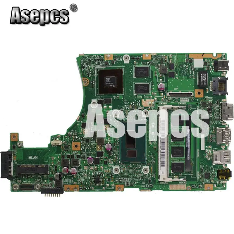 Asepcs X455LD материнская плата для ноутбука For Asus X455LD/J X455L X455 Y483L W419L W409L F455 тестовая