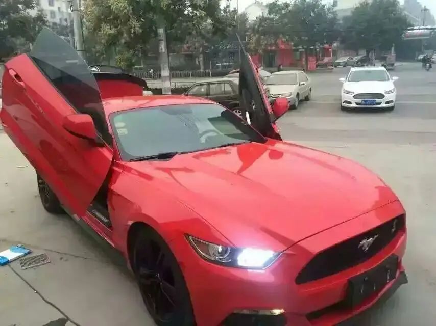 Высокое качество высокая прочность Sicssor дверные петли 90 градусов Lambo дверные комплекты для Ford Mustang 2,3
