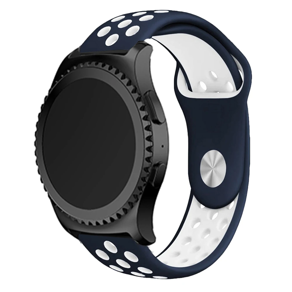 42 мм спортивный силиконовый ремешок для часов Samsung Gear s2 сменный умных Xiaomi HuaMi Amazfit
