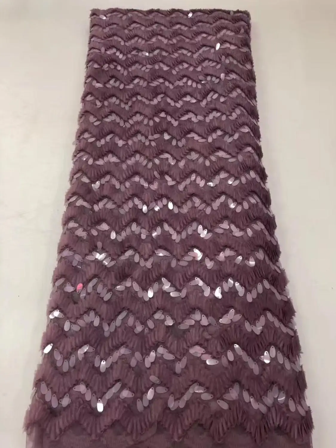 5 Высокое качество Тюль Блестки бисером французский нигерийский кружево ткань S жемчуг вышитые гипюр Африканский 3d золото - Цвет: 5