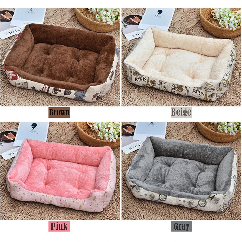 Питомник дышащий дом мягкая кровать бархат товары для питомцев коврик собак