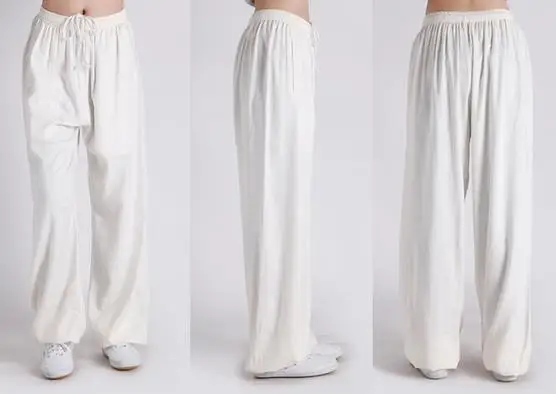 7 цветов летние брюки унисекс из высокоэластичной конопли Тай-Чи штаны для боевых