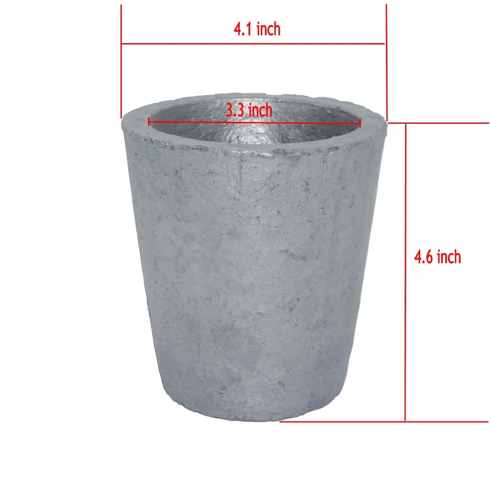 3 # литейный кремниевый Карбид графитовый тигли чашка печи гофонарь плавление