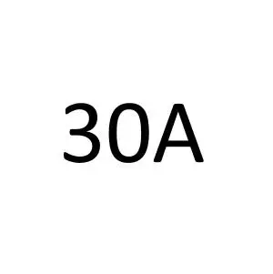 30A 5 шт./лот прямоугольник предохранители Авто предохранителей 20A 30A 40A 50A 60A для BYD Great Wall JEEP Kuga - Цвет: 30A