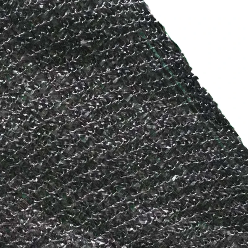 HDPE анти УФ Солнцезащитная сетка 3 Pin 60% 75% степень затенения утолщение Шифрование
