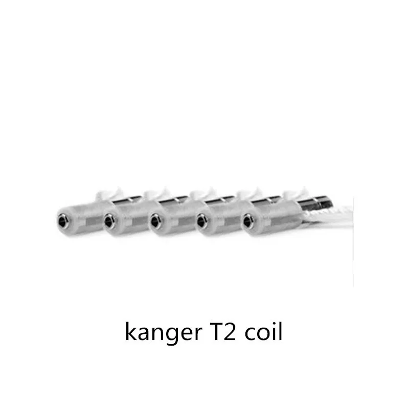 5 шт./лот kanger T2 катушки голову cc ясно Лео змеевика длинный фитиль 60 мм сменные