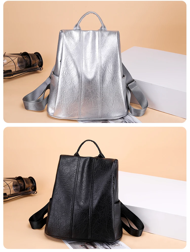 Лето женский рюкзак повседневные из искусственной кожи женские противоугонные сумки на плечо высокое качество школьные рюкзаки для девочек-подростков