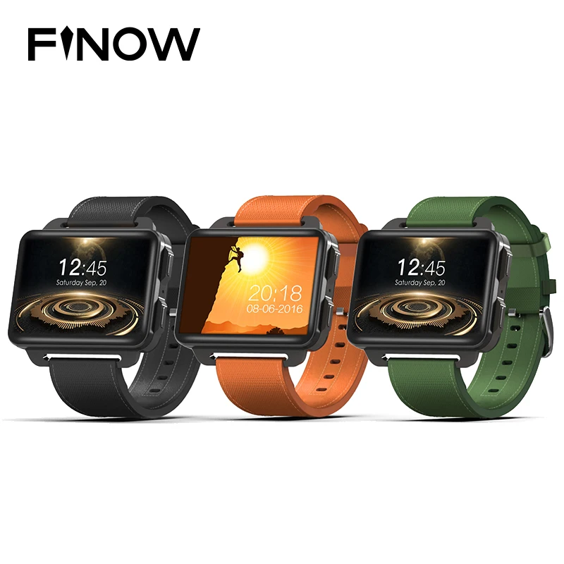 Finow DM99 Смарт часы мобильный телефон 1 ГБ + 16 монитор сердечного ритма 3g sim карты WI FI
