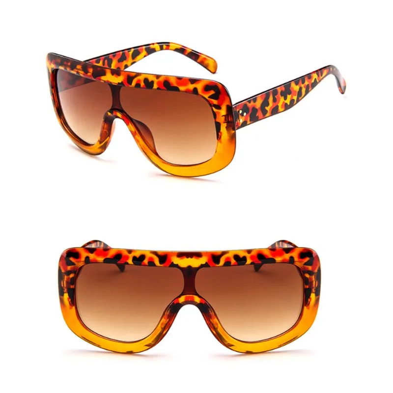 ZYOMY женские очки Gafas жаба линзы UV400 очки аксессуары сиамские Солнцезащитные очки женские негабаритные большие оправы Oculos De sol