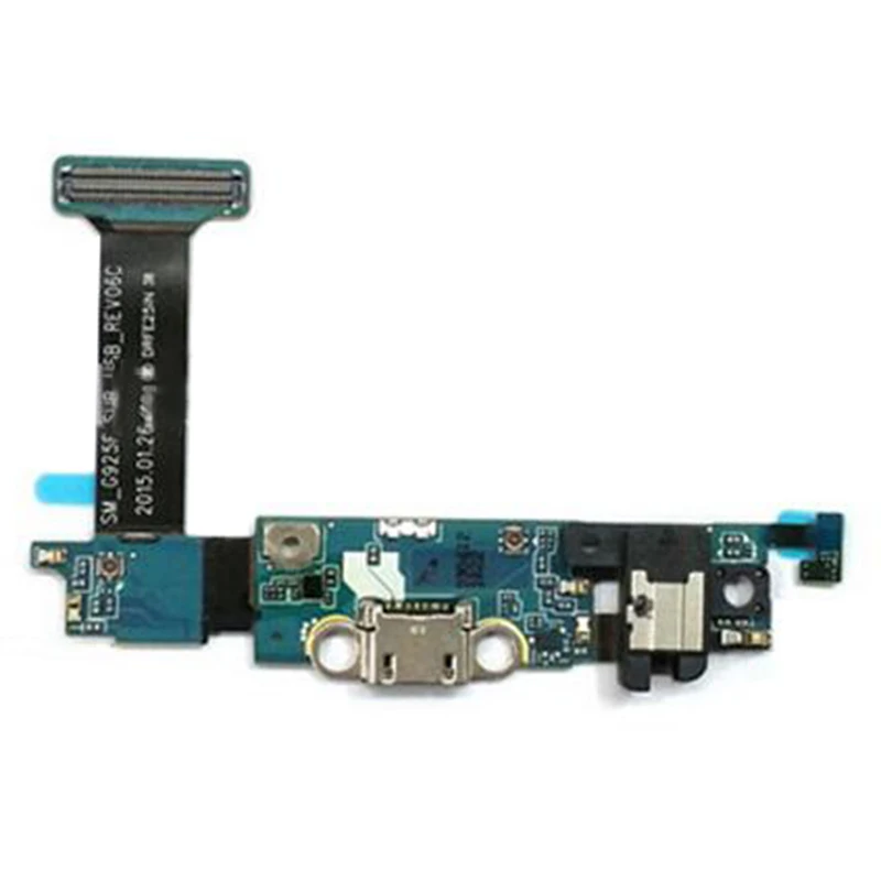 

5Pcs/Lot Grade AAA For Samsung Galaxy S6 Edge Charger Charging Port G925F G925FQ G925I G925A G925T G925S/K USB Port Flex Cable