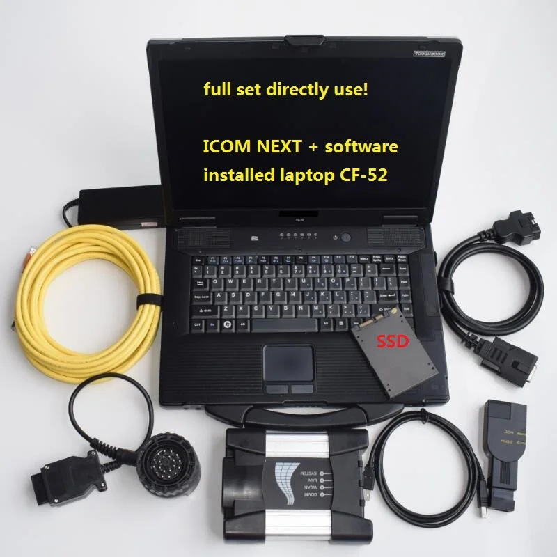 Инструмент для ремонта авто полный Кабель ICOM NEXT B MW 2020 06 версия программного