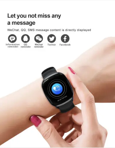 Женские умные часы с Bluetooth для Android IOS Samsung LG фитнес-трекер монитор кровяного