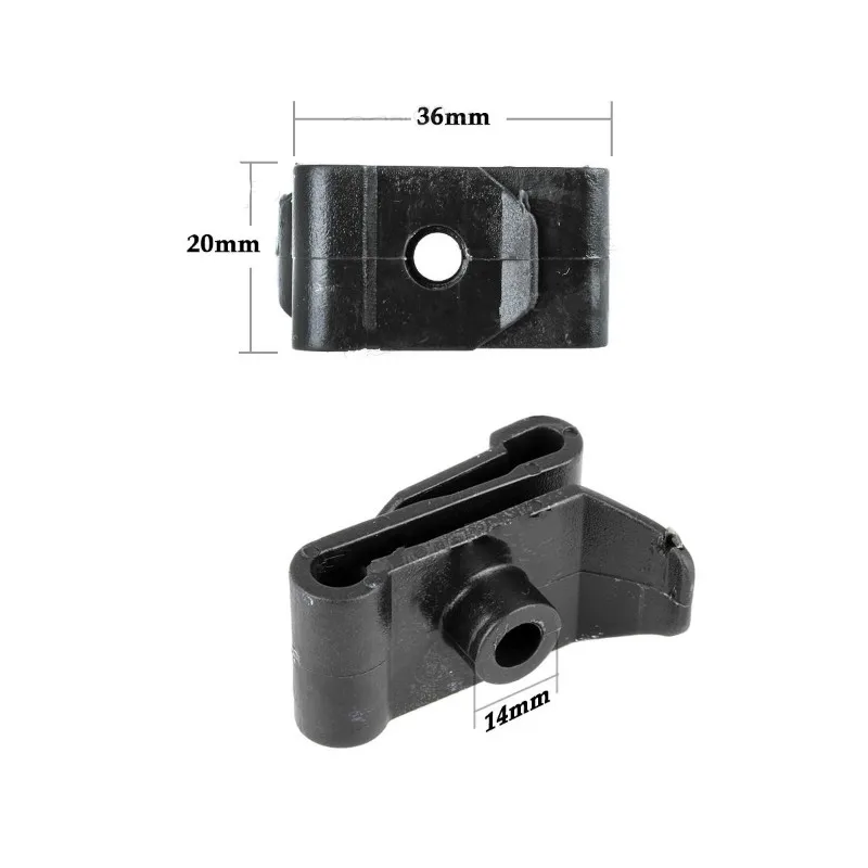 10x нейлоновый бампер крыло обшивка панель Крышка гайка зажим подходит для Toyota RAV4