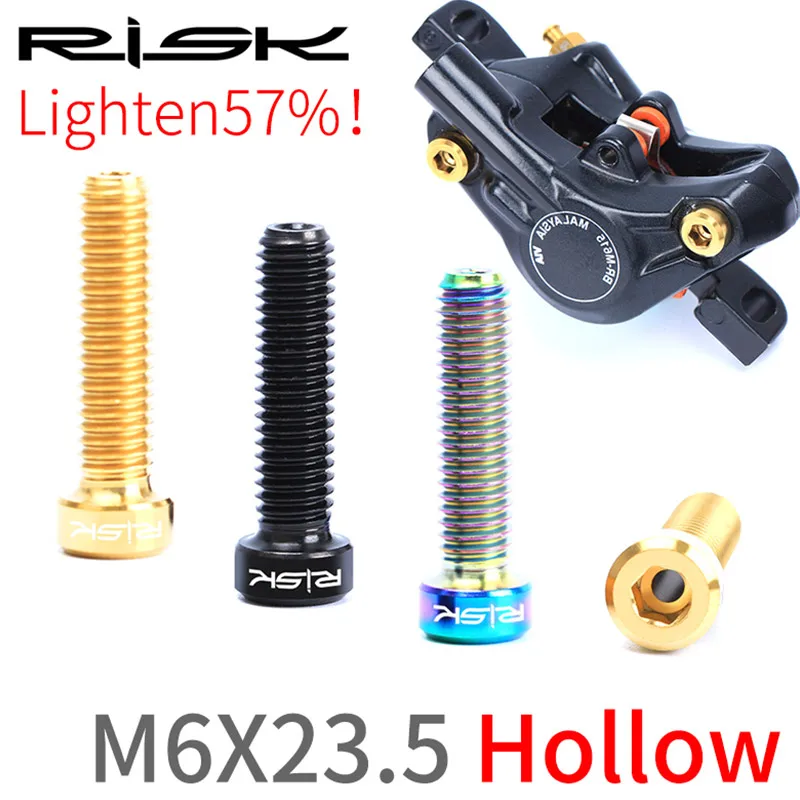 Крепёжные болты для дискового тормоза велосипеда 3 цвета 2 шт. | Спорт и