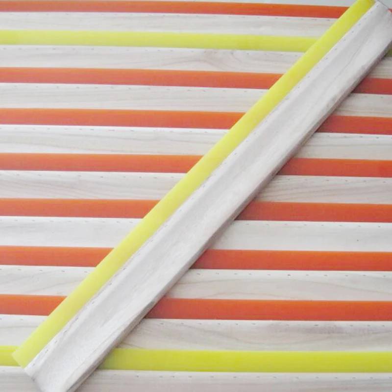 Скребок для трафаретной печати с деревянной ручкой 24 см 75 а