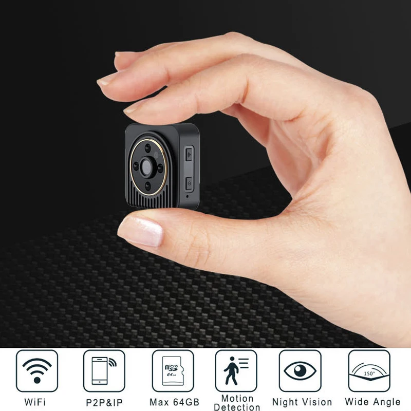 Лучшие предложения новейшая H5 720P Мини камера Wifi P2P IP ночного видения мини