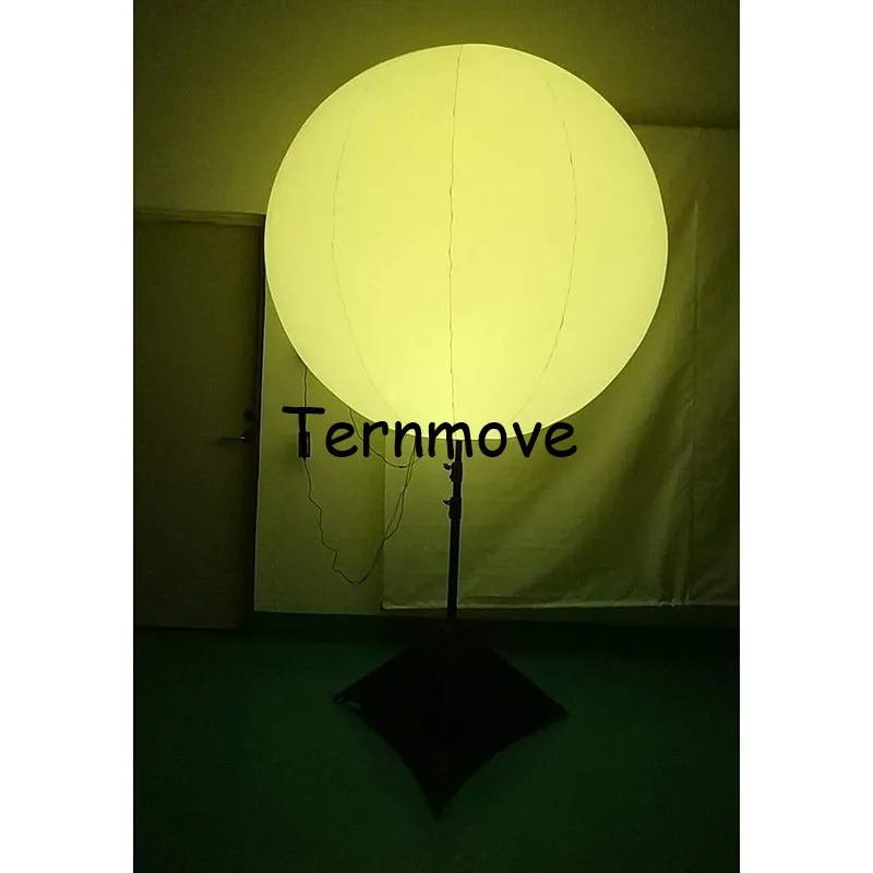 Надувной светодиодный RGB светильник круглый шар для Рождественского украшения