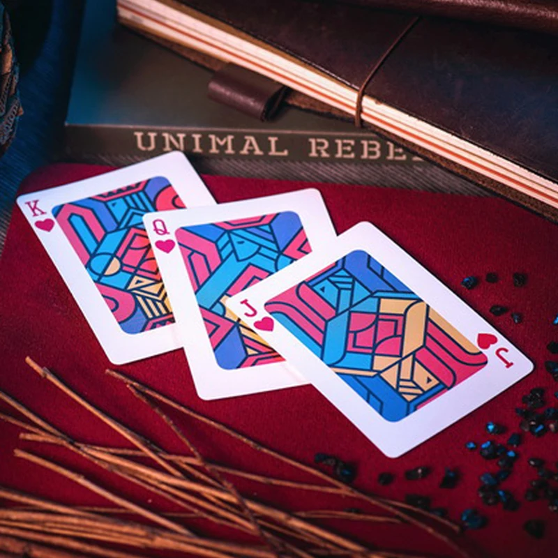 1 колода края USPCC Cardistry карты Волшебные трюки коллекция издание веер колода|magic