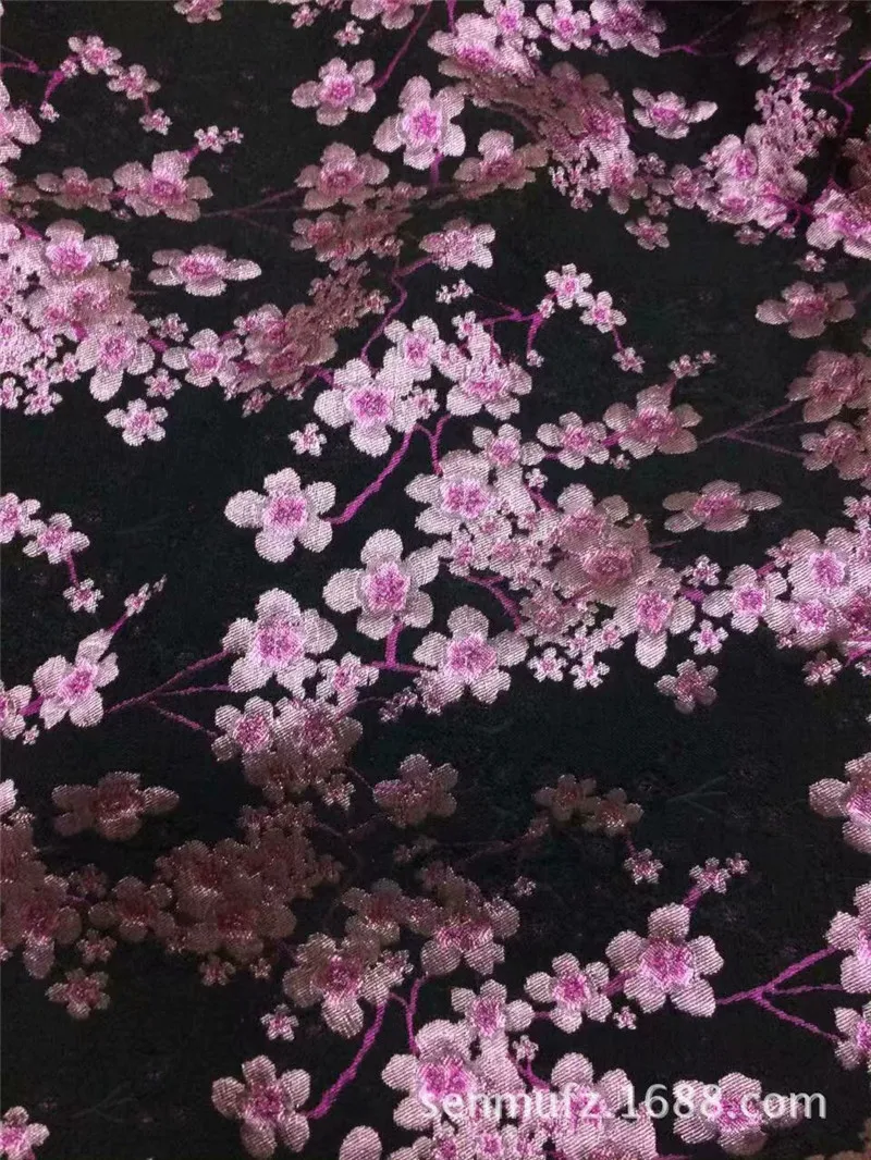 Жаккардовая трехмерная розовая Золотая жаккардовая ткань осенняя и зимняя