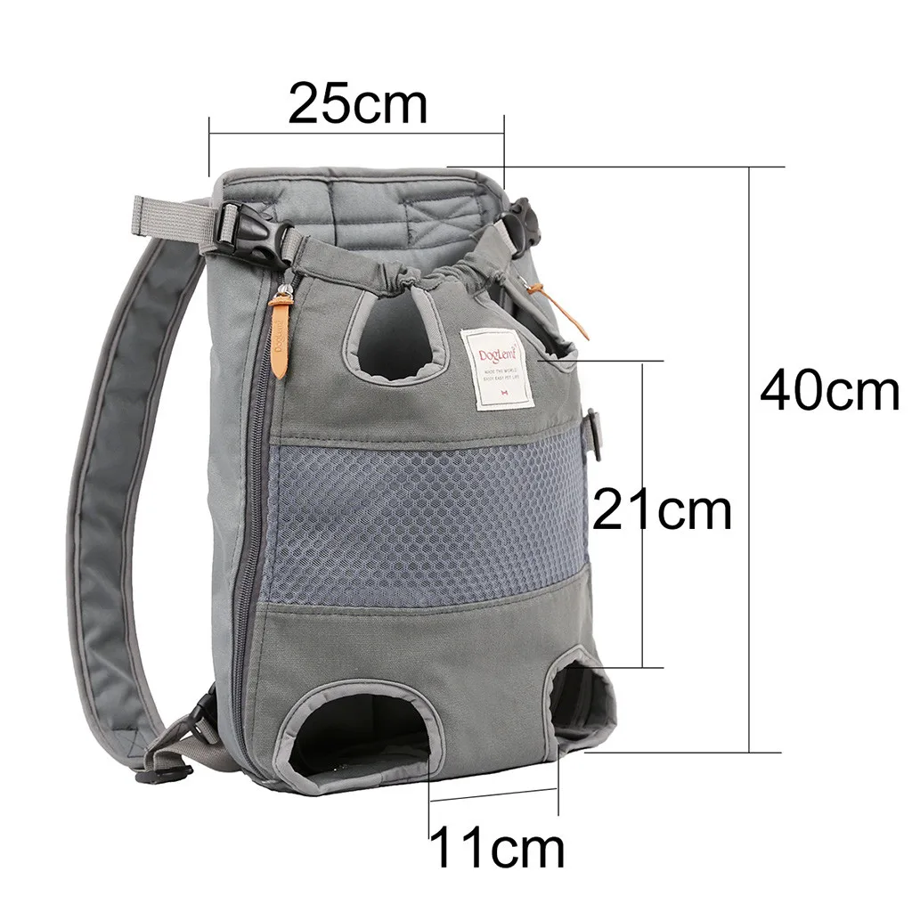 Outdoor Pet Dog Carrier Bag Pet Dog Front Bag Out Travel Double Shoulder Portable Travel Backpack Dogs Cat Accessories Sling Bag