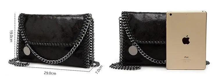 Сумка-конверт на плечо bolsa feminina carteras mujer сумка новая женская сумка из искусственной кожи Модная переносная сумка с 2 цепочками S1449