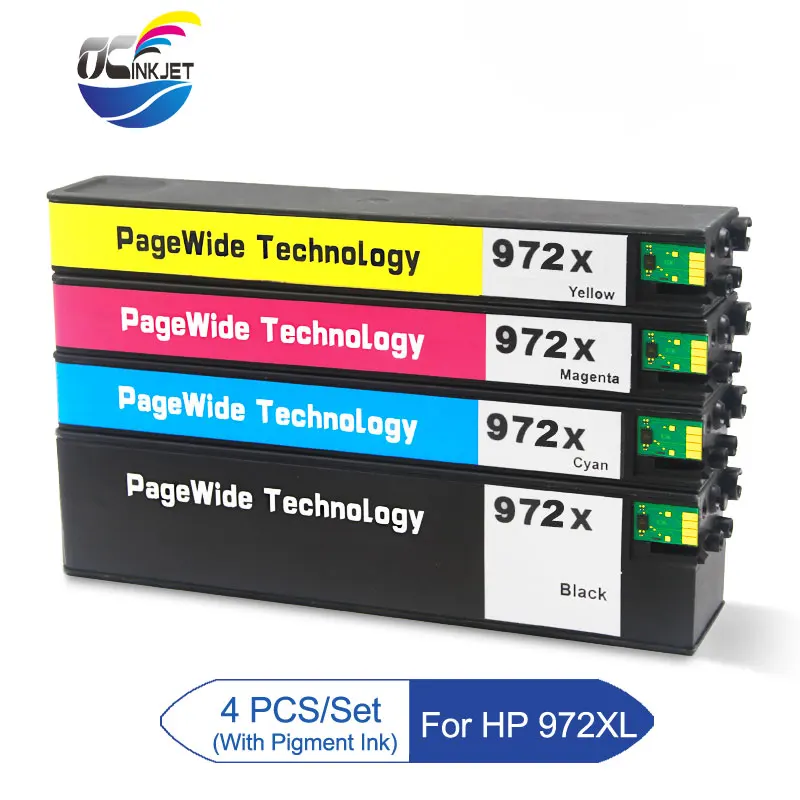 OCINKJET для HP 972XL восстановленный чернильный картридж PageWide 352dw 452dn/dw 377dw 477dn/dw 552dw 577dw